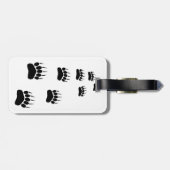 Beren Bagagelabel afdrukken (Achterkant horizontaal)