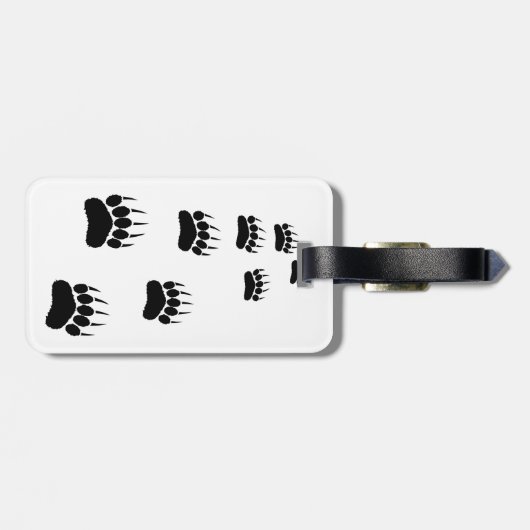 Beren Bagagelabel afdrukken (Achterkant horizontaal)