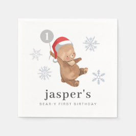 Beren ballon Santa Hat Servet