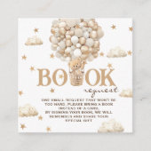 Beren ballonnen Boek Aanvraag Witgoud Informatiekaartje (Voorkant)