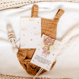Beren ballonnen Boho Beige Roze Boek Aanvraag Informatiekaartje