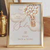 Beren ballonnen FotoGuestbook Magnetisch Onderteke Foto Afdruk