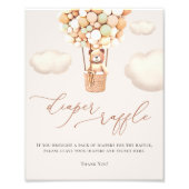 Beren ballonnen luidere rotatiesymbool foto afdruk (Voorkant)