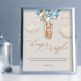 Beren ballonnen luidere rotatiesymbool foto afdruk