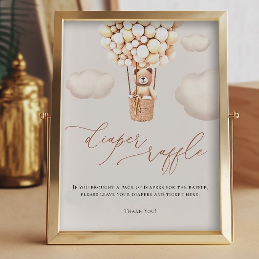 Beren ballonnen luidere rotatiesymbool foto afdruk