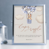 Beren ballonnen luidere rotatiesymbool foto afdruk