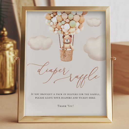 Beren ballonnen luidere rotatiesymbool foto afdruk