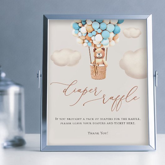 Beren ballonnen luidere rotatiesymbool foto afdruk