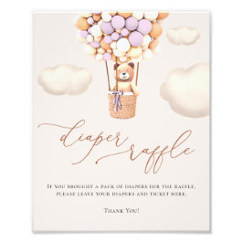 Beren ballonnen luidere rotatiesymbool foto afdruk