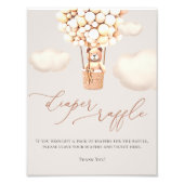 Beren ballonnen luidere rotatiesymbool foto afdruk (Voorkant)