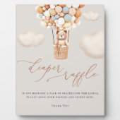 Beren ballonnen luidere rotatiesymbool fotoplaat (Voorkant)