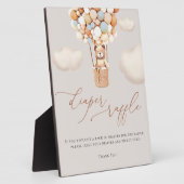 Beren ballonnen luidere rotatiesymbool fotoplaat (Zijkant)