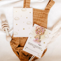 Beren ballonnen Luier Raffle Boho Roze