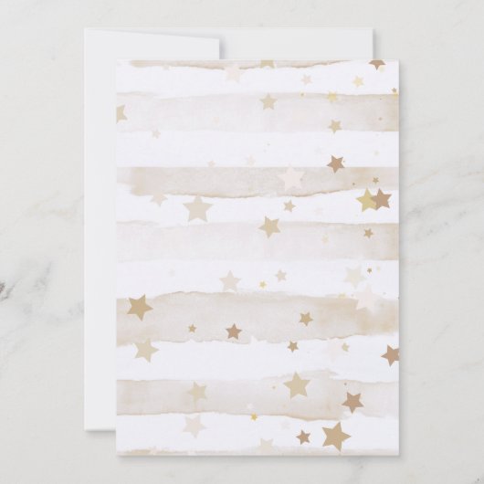 Beren ballonnen wachten op geslachtsonthulling kaart (Achterkant)