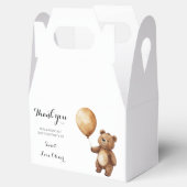 Beren ballonnen wolken wachten Baby shower Barly Bedankdoosjes (Geopend)