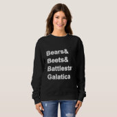 Beren Beets Battlestar Galatica Sweatshirt (Voorkant volledig)