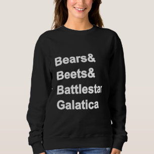 Beren Beets Battlestar Galatica Sweatshirt