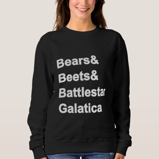 Beren Beets Battlestar Galatica Sweatshirt (Voorkant)