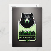 Beren berg briefkaart (Voorkant / Achterkant)