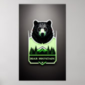 Beren berg poster (Voorkant)