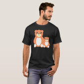 Beren Big Little Brother Broertjes en zusjes T-shirt (Voorkant volledig)