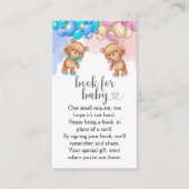 Beren boeken voor Baby Informatiekaartje (Voorkant)