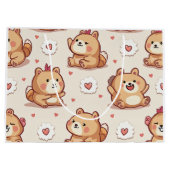 beren boodschappentas groot cadeauzakje (Achterkant)