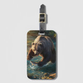 Beren Bounty: Vist Bagagelabel (Voorkant (verticaal))