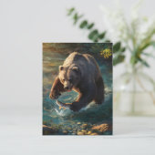 Beren Bounty: Vist Briefkaart (Staand voorkant)