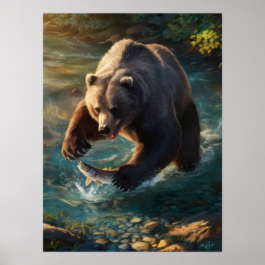 Beren Bounty: Vist Poster (Voorkant)