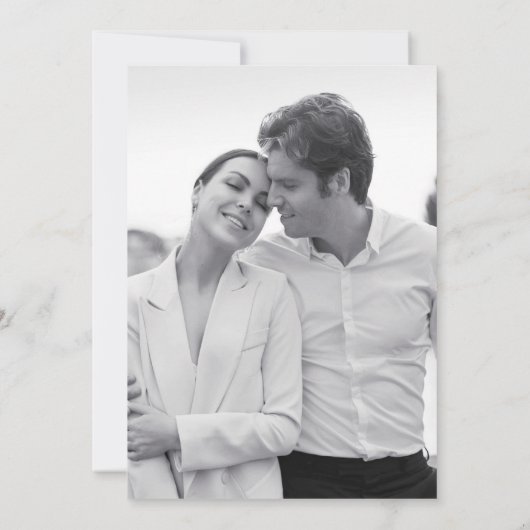 Beren broek Acanthus mollis waterverf bruiloft Kaart (Achterkant)