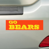 Beren Bumpersticker (Op auto)