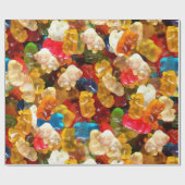 beren cadeaupapier (Vlak)