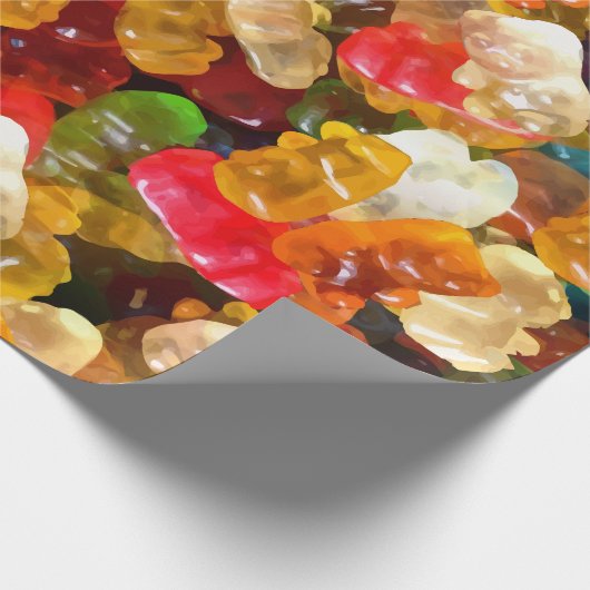 beren cadeaupapier (Hoek)