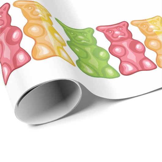 Beren Cadeaupapier (Rol Hoek)