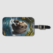 Beren Catch of the Day Bagagelabel (Voorkant (horizontaal))