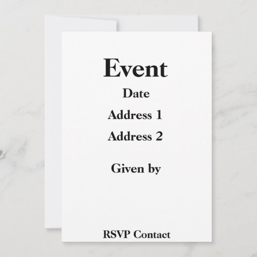 Beren dansen kaart (Achterkant)