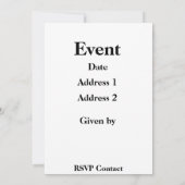 Beren dansen kaart (Achterkant)