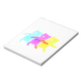 Beren dansen notitieblok (Linkerzijde)