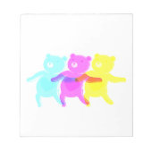 Beren dansen notitieblok (Voorkant)