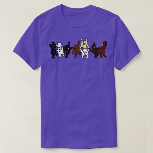Beren dansen t-shirt (Design voorkant)