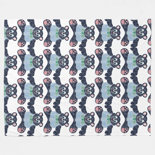 Beren deken (Voorkant (Horizontaal))