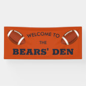 Beren Den Football Banner (Horizontaal)