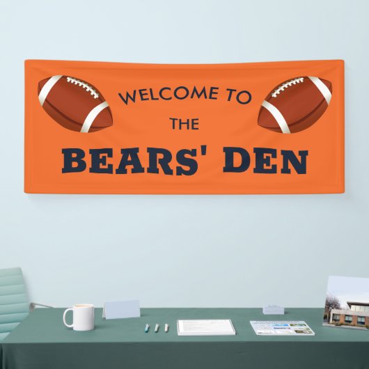 Beren Den Football Banner (Beurs)