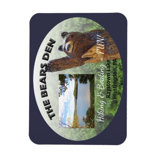 Beren Den  Magneet (Verticaal)