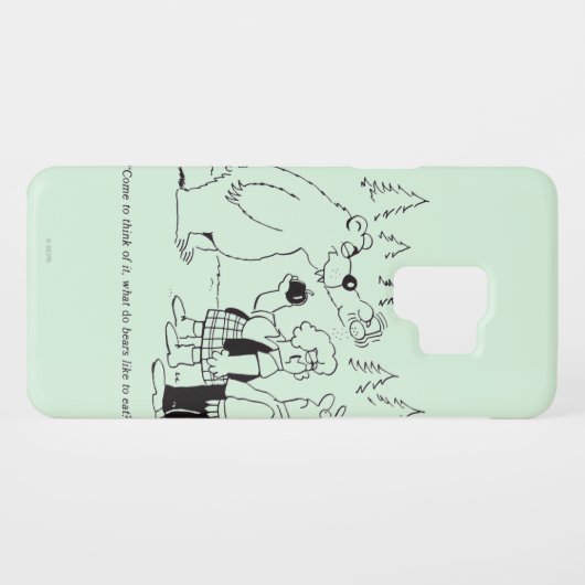 Beren diner Case-Mate samsung galaxy hoesje (Achterkant (horizontaal))