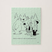 Beren diner legpuzzel (Verticaal)