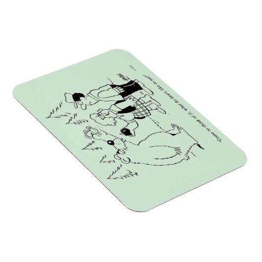 Beren diner magneet (Rechterzijde)