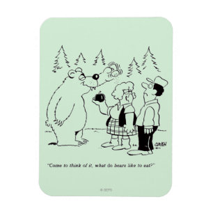 Beren diner magneet