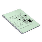 Beren diner notitieboek (Rechterzijde)